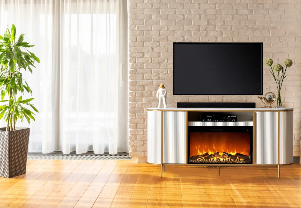 tv stands with electric fireplaces